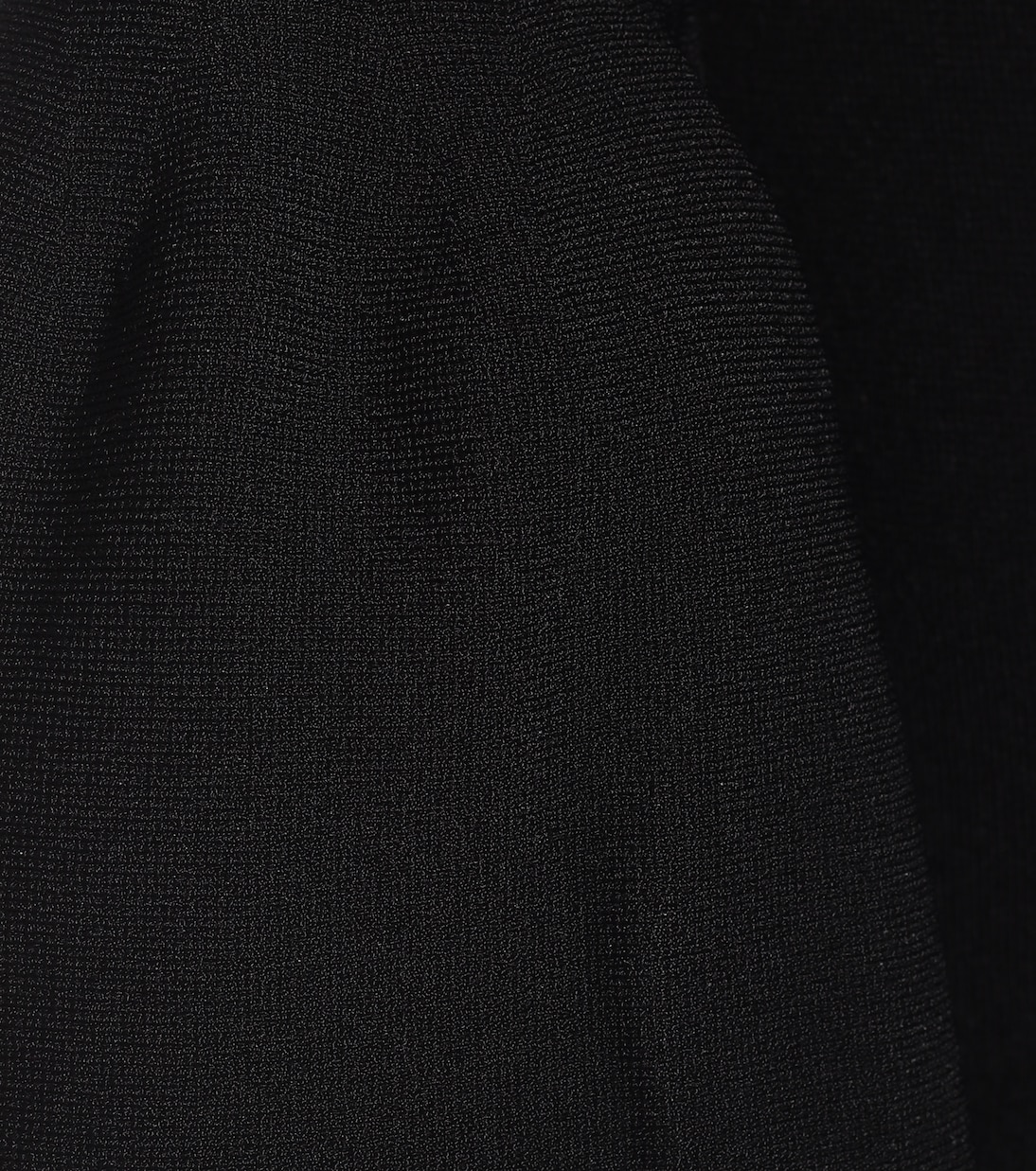 Трикотажное платье с рукавами-колокольчиками Stella McCartney, черный — фото 4