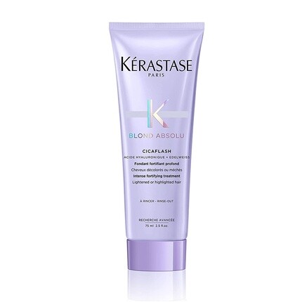

Kerastase Blond Absolu Cicaflash Кондиционер для обесцвеченных мелированных и поврежденных волос с гиалуроновой кислотой 2,5 жидких унции