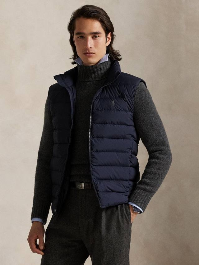 

Утеплённый жилет Colden Packable Down Ralph Lauren, Collection Navy