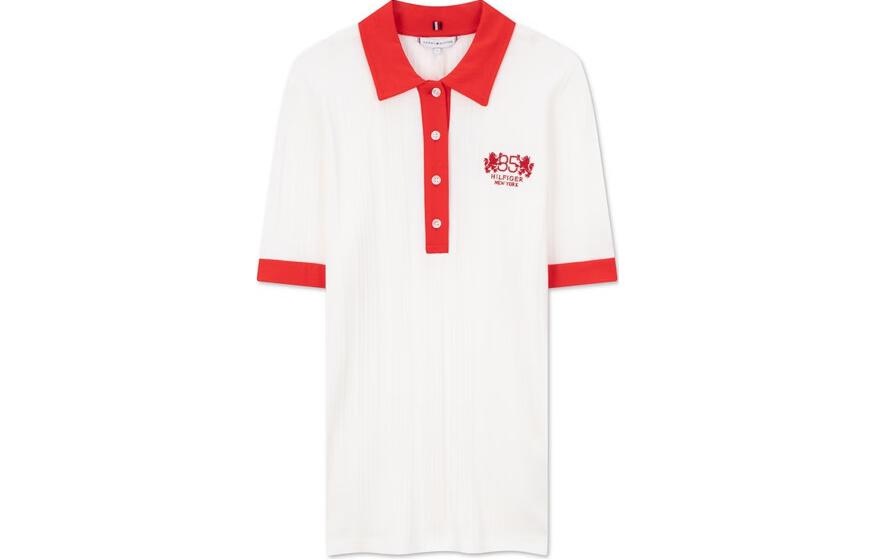 

Tommy Hilfiger Белая поло для женщин