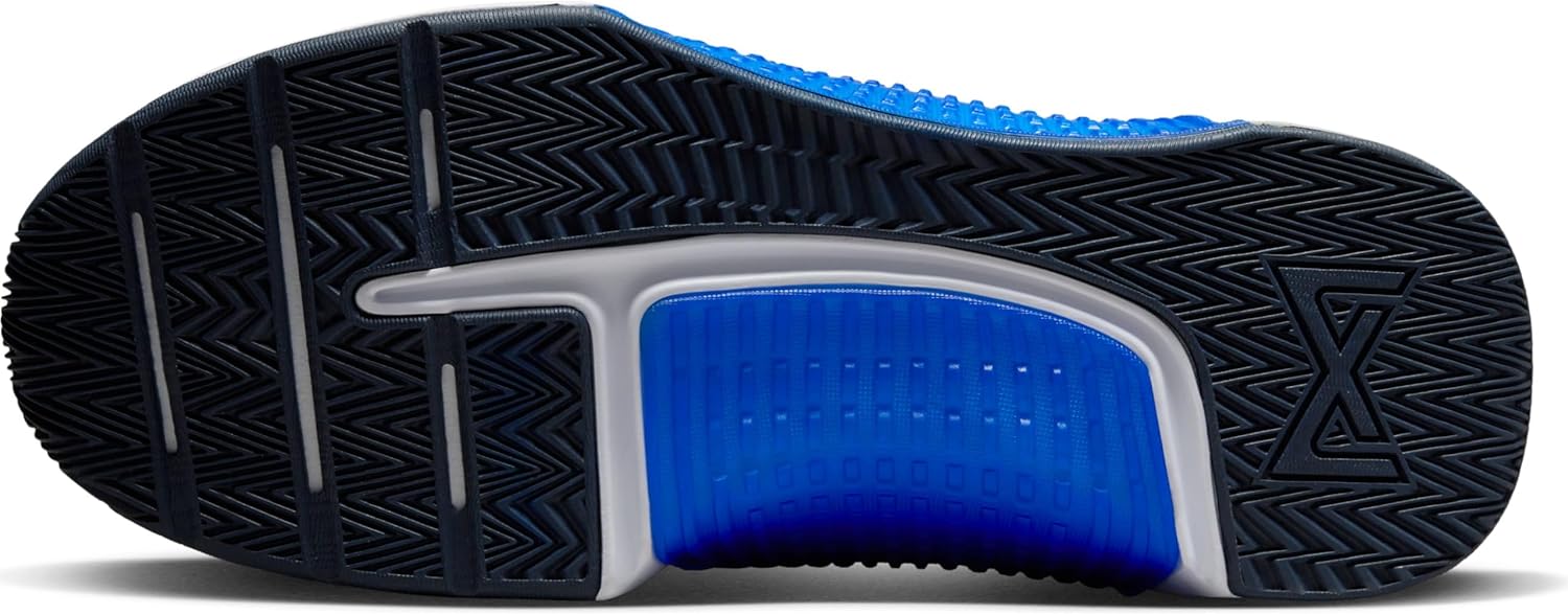 Мужские кроссовки Nike Metcon 8, White Pure Platinum Racer Blue Obsi — фото 2