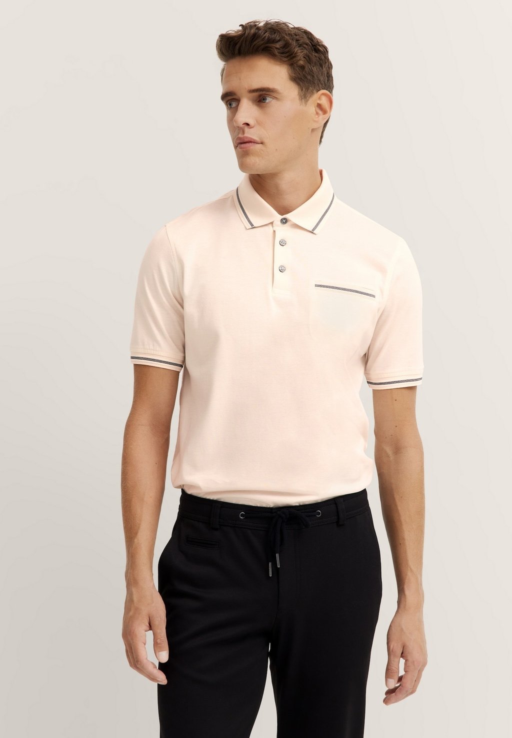 

Рубашка поло CHEST-POCKET bugatti, белый