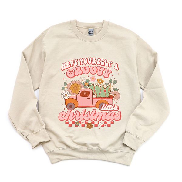 

Свитшот Groovy little christmas truck Simply Sage Market, Dust, Зеленый, Свитшот Groovy little christmas truck Simply Sage Market, Dust