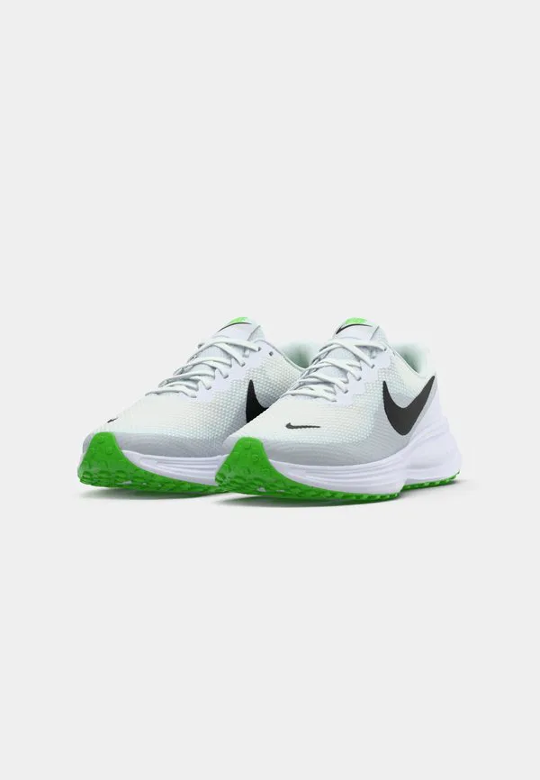Кроссовки для бега по шоссе revolution 8 Nike Performance, White/Black/Pure Platinum-Coloured/Glacier Blue/Green Strike — фото 3