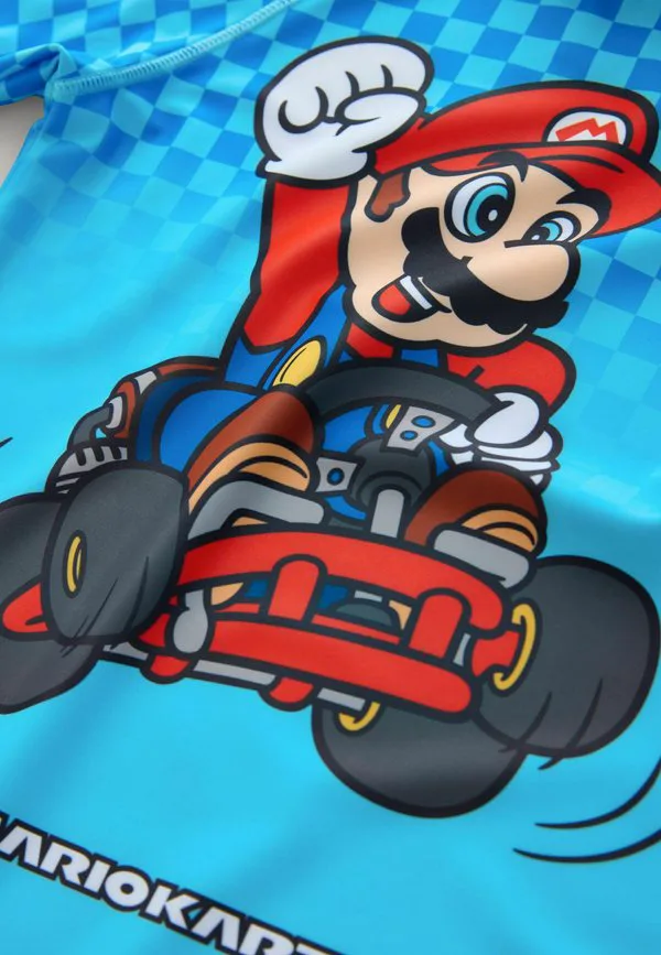 Футболка с принтом стандартного кроя Next, Blue Mario — фото 2
