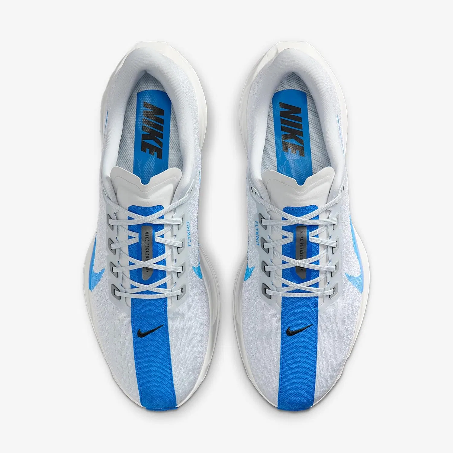 Мужские беговые кроссовки Nike Pegasus Plus, Pure Platinum Lt Photo Blue Bl — фото 4