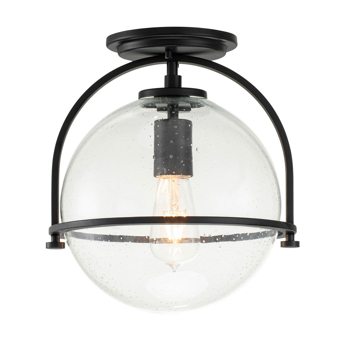 

Потолочный светильник Elstead Lighting, 28,2x31,8 см, черный