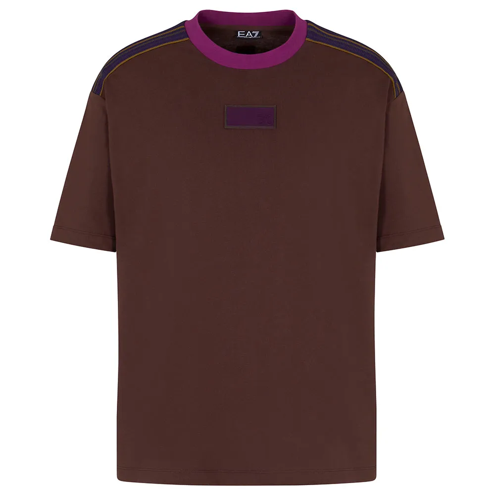 

Футболка с коротким рукавом EA7 EMPORIO ARMANI Train 7.0 Tape, коричневый