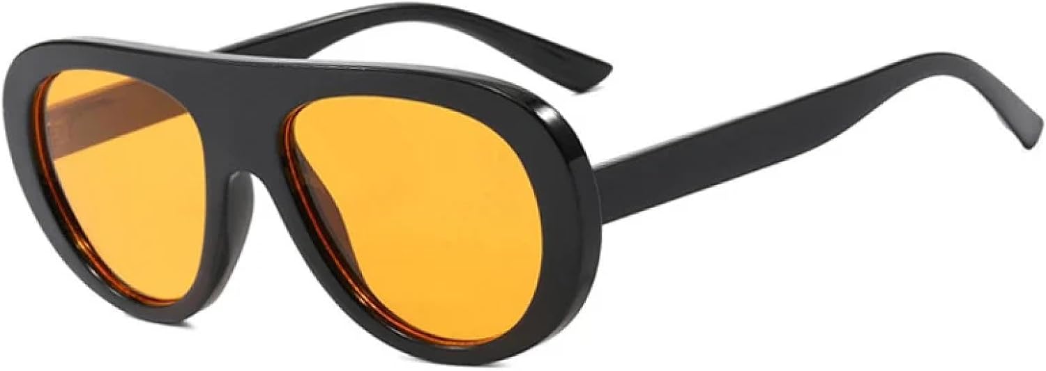 

Солнцезащитные очки с защитой от УФ-излучения UV400 | Леопардовый принт, конфетные цвета, панк | для женщин и мужчин, для занятий спортом на открытом воздухе и вождения DSVIGF, Black-orange