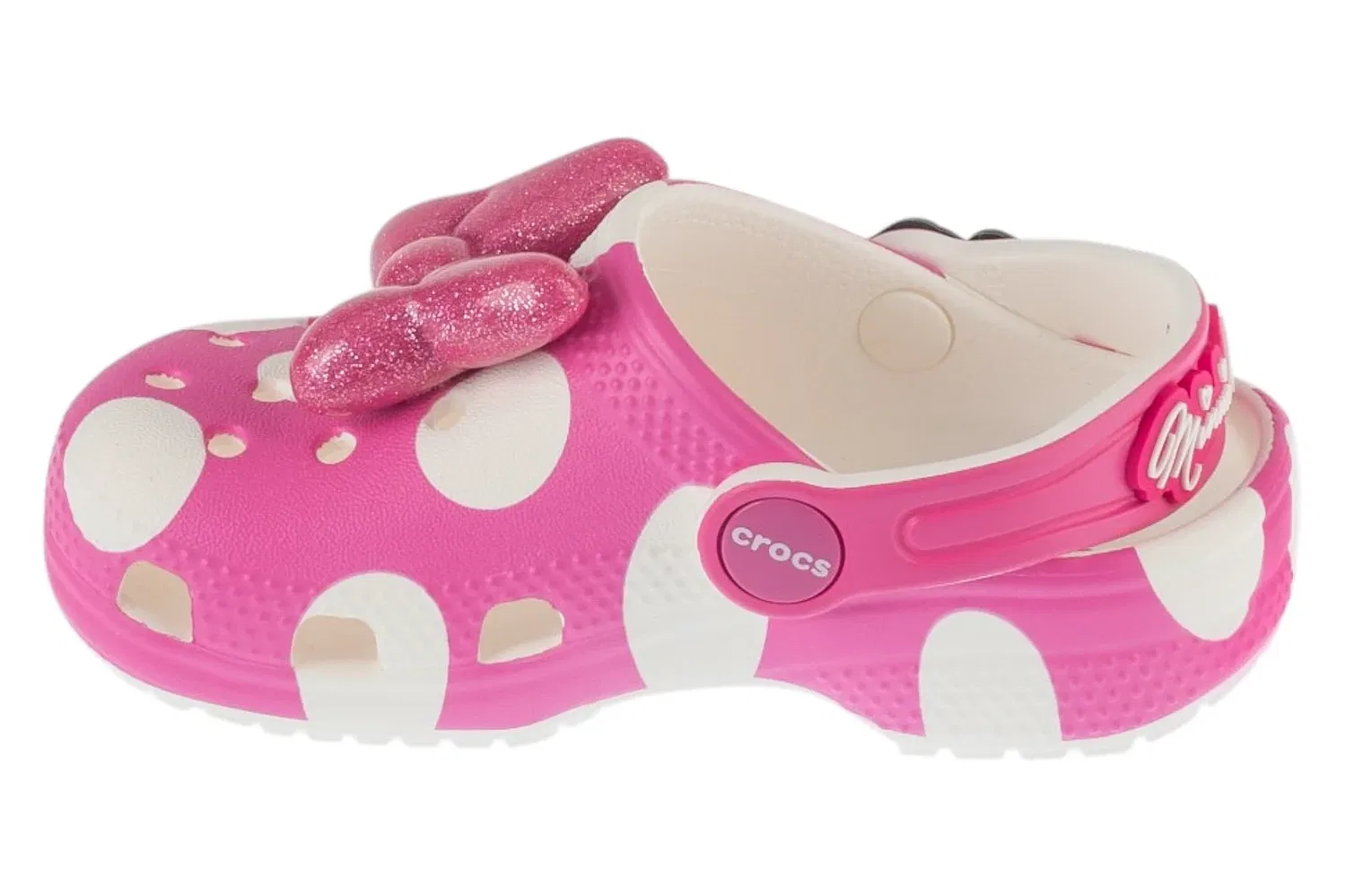 Шлепанцы с Minnie Mouse, Crocs, розовый — фото 2
