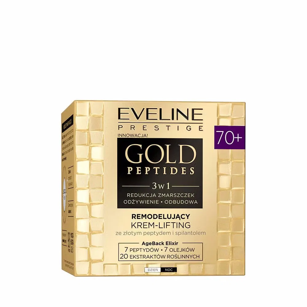 Крем для лица Eveline Cosmetics — Роскошный лифтинг- Gold Peptides +