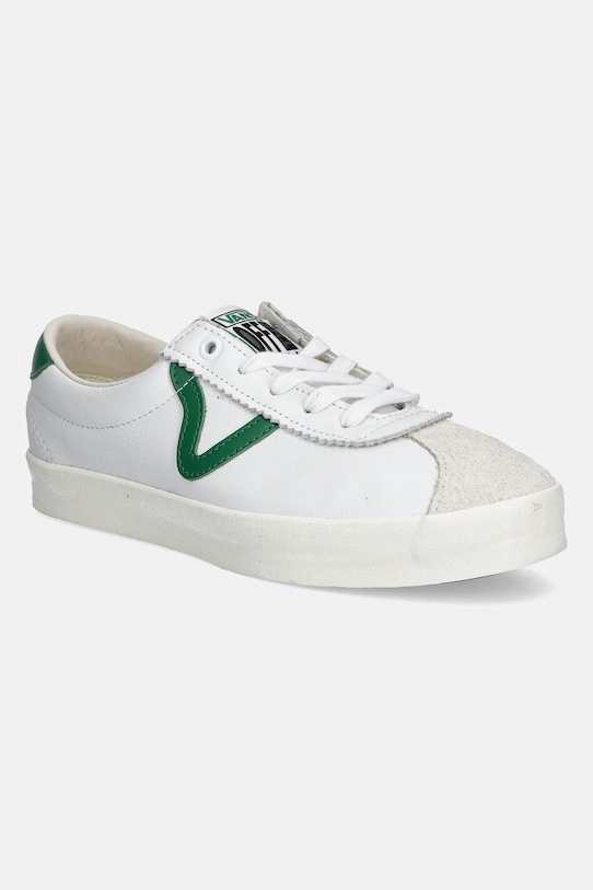 Кожаные кроссовки Premium Classics LX Sport Low 71 Vans, белый