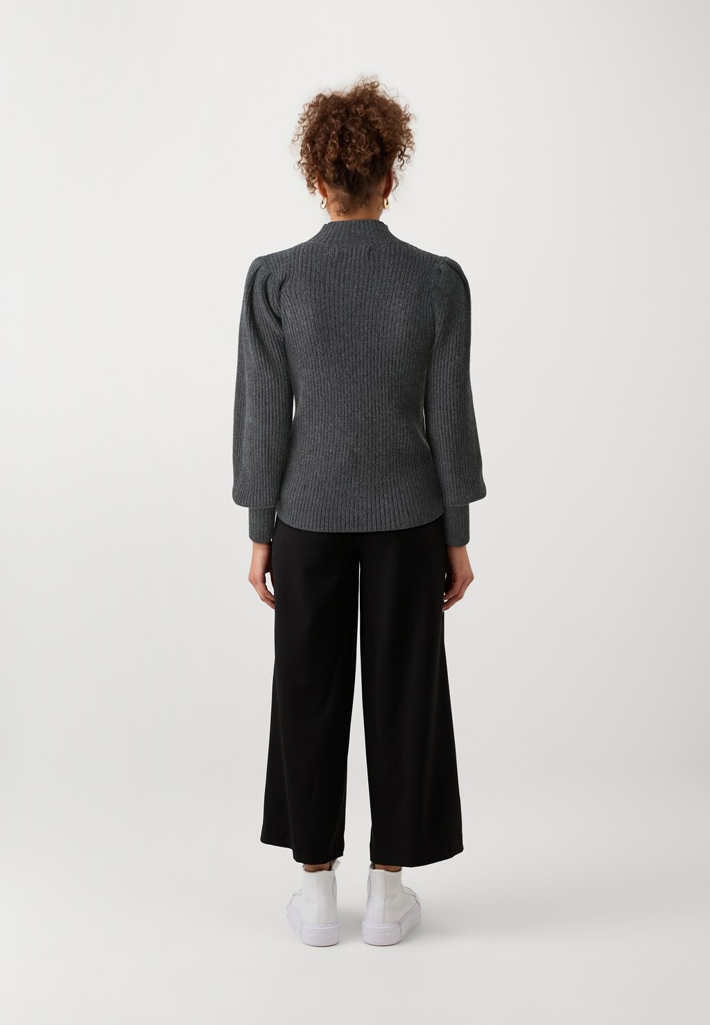 

Вязаный свитер ONLKATIA HIGHNECK ONLY Tall, темно-серо-пестрый