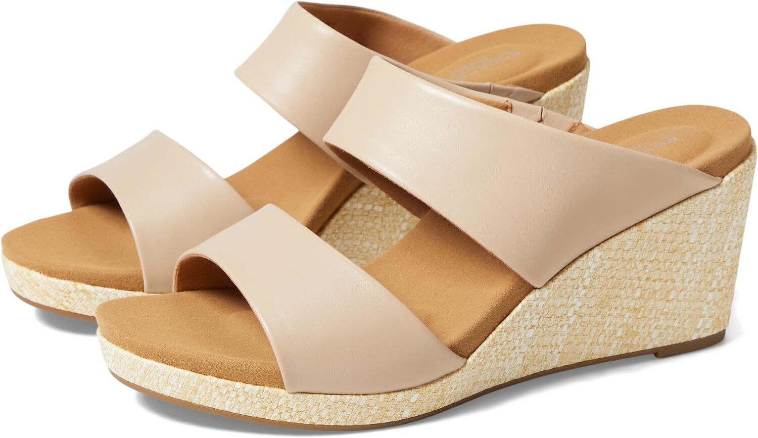 

Босоножки Briah II Slide Rockport, цвет Neutral Beige Leather