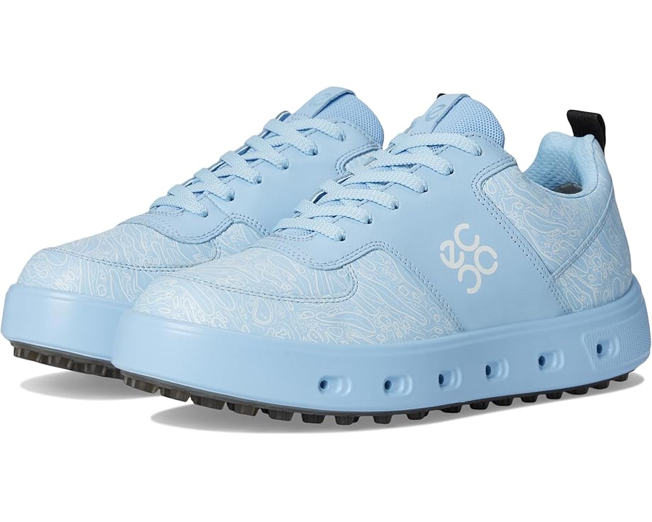 Кроссовки ECCO Golf Street 720 DS GORE-TEX Waterproof Golf Shoe, цвет Blue Bell