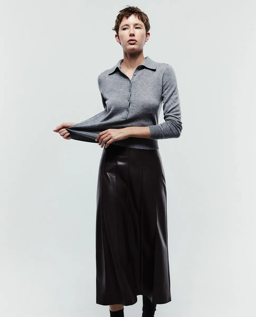 

Поло с воротником Sfera, серый