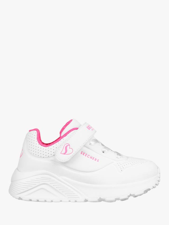 

Детские кроссовки Street Uno Lite Skechers, White/Pink