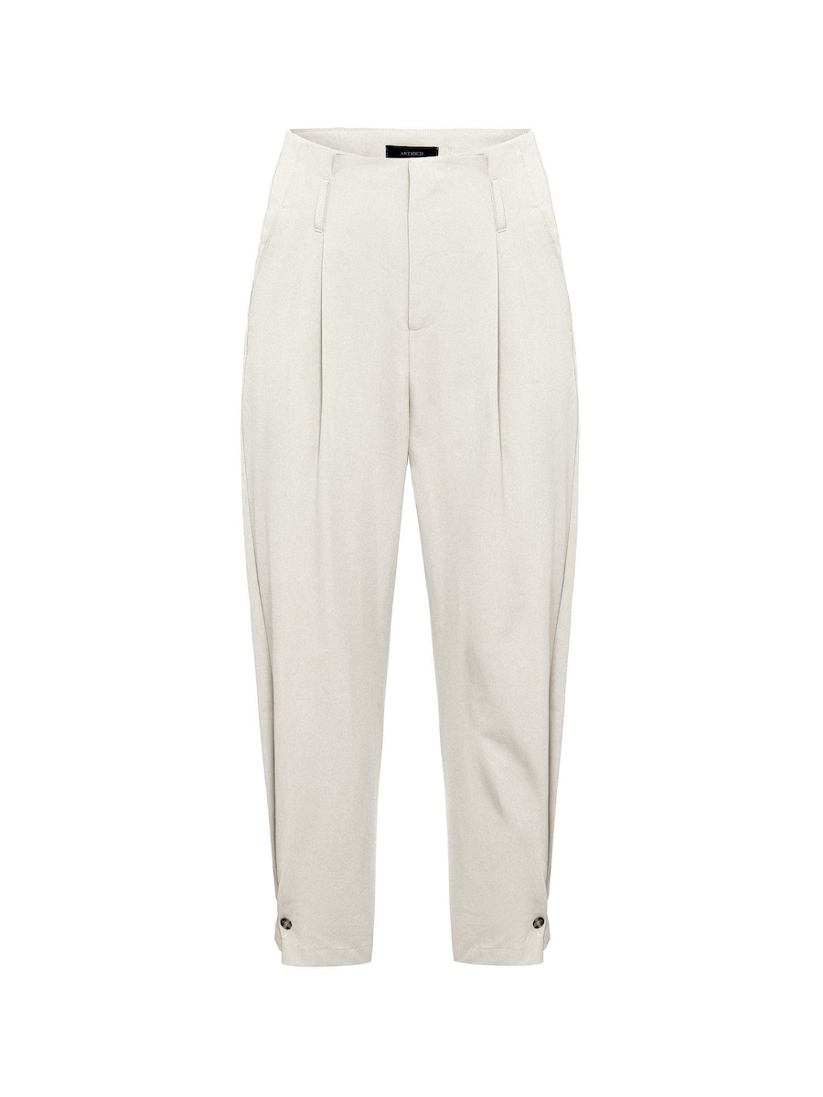 

Зауженные брюки со складками спереди Antioch, Stone