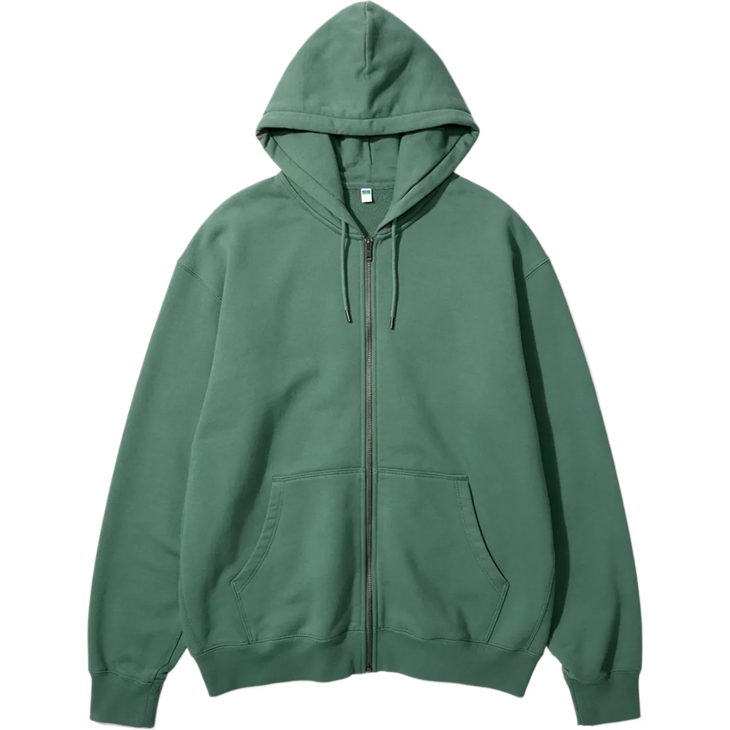 Свитшот унисекс Turquoise с круглым вырезом UNIQLO