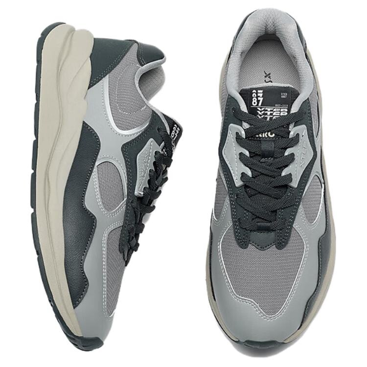 Кроссовки XTEP Lifestyle Shoes Men Low-top Gray/Black, серый/черный — фото 4