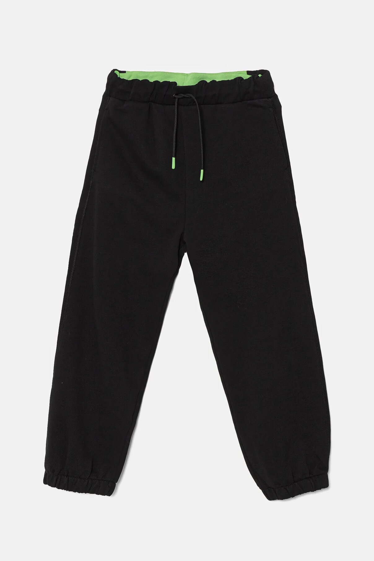 

Детские хлопковые спортивные штаны United Colors Of Benetton, черный