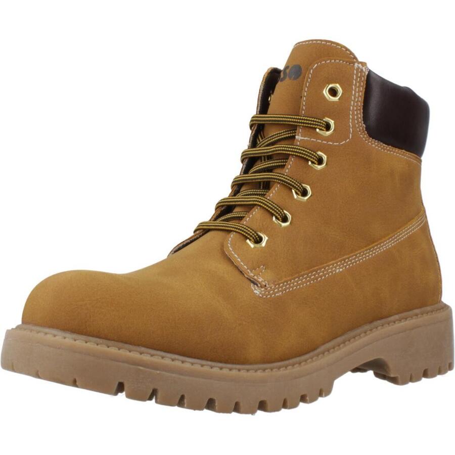 

Ботинки Asso модель Ag17730 цвет жёлтый