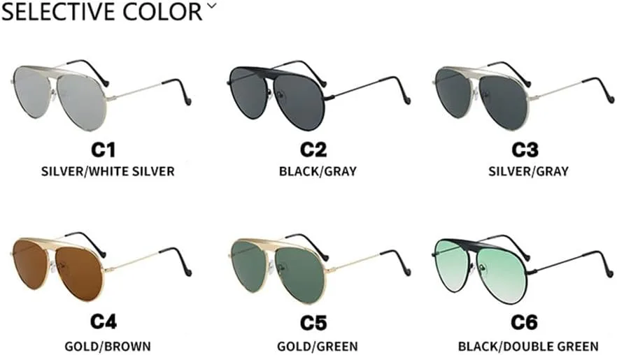 

Солнцезащитные очки UV400 — увеличенного размера, градиентный металлический цвет, для женщин и мужчин, для бега и занятий спортом на открытом воздухе UYPTK, Gold Tea