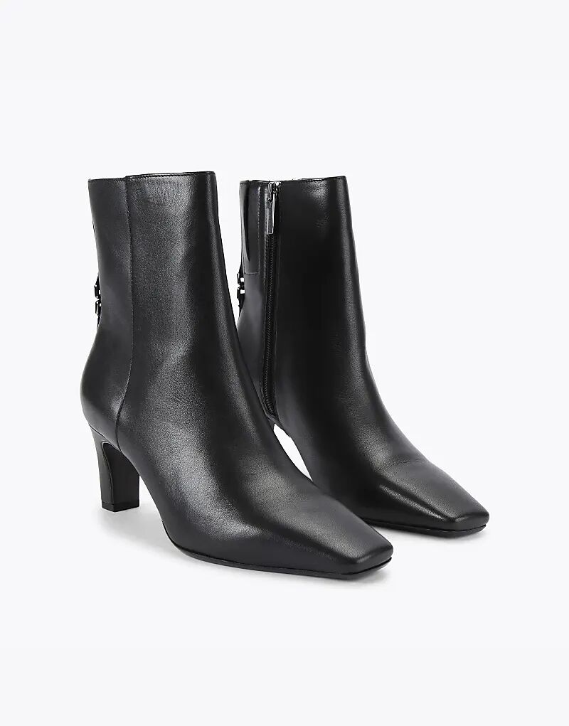 Низкие ботильоны KG Kurt Geiger Tommy из черной кожи — фото 2