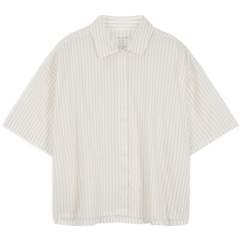 

Calvin Klein Женская пижамная кофта белого цвета с буквенным рисунком