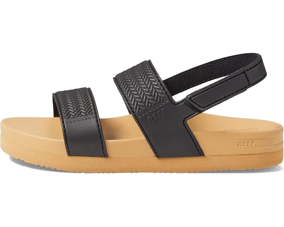 Сандалии Reef Kids Reef Kids Water Vista Sandal (Little Kid/Big Kid), Black/Tan — фото 4