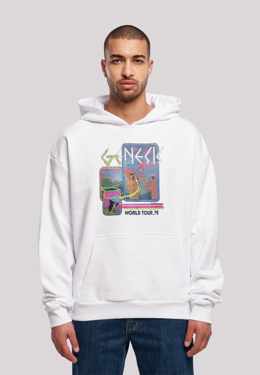 

Толстовка GENESIS WORLD TOUR - Hoodie F4NT4STIC, белый