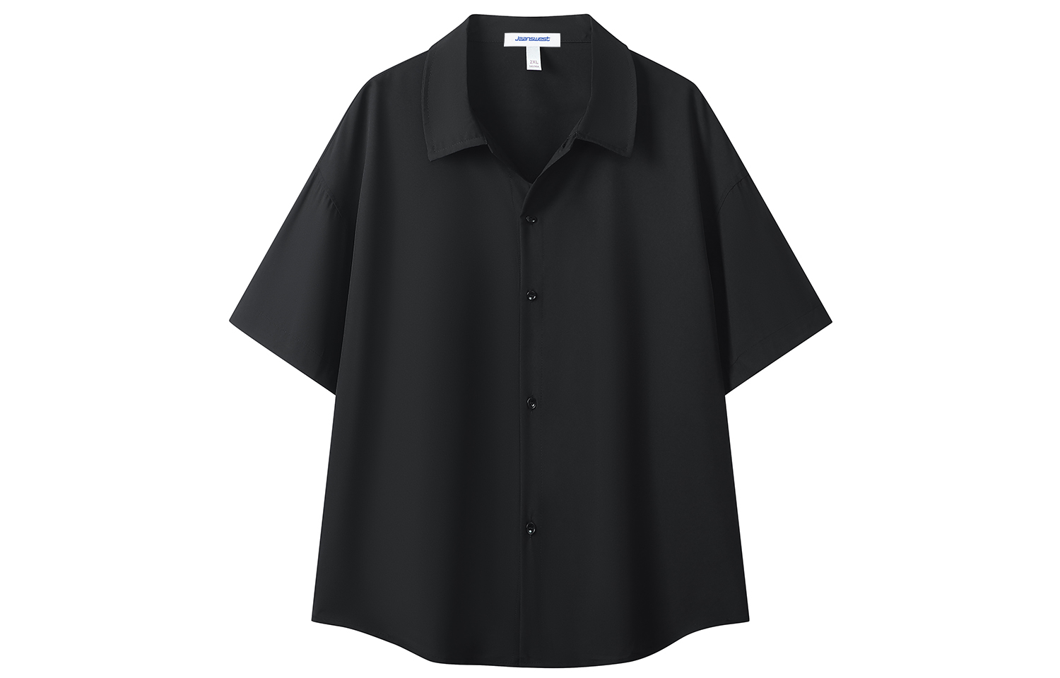 

Рубашка унисекс JEANSWEST, черный