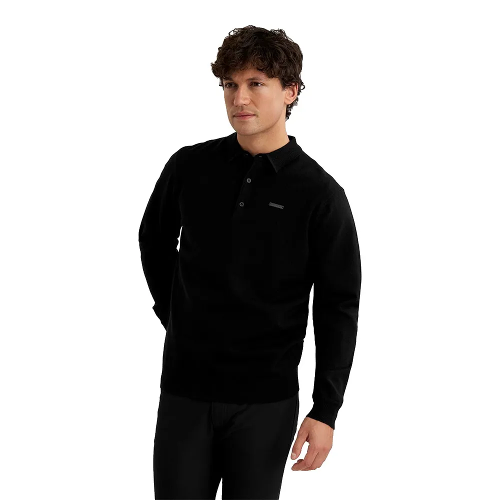 

Свитер Calvin Klein Golf Stanton Polo, черный