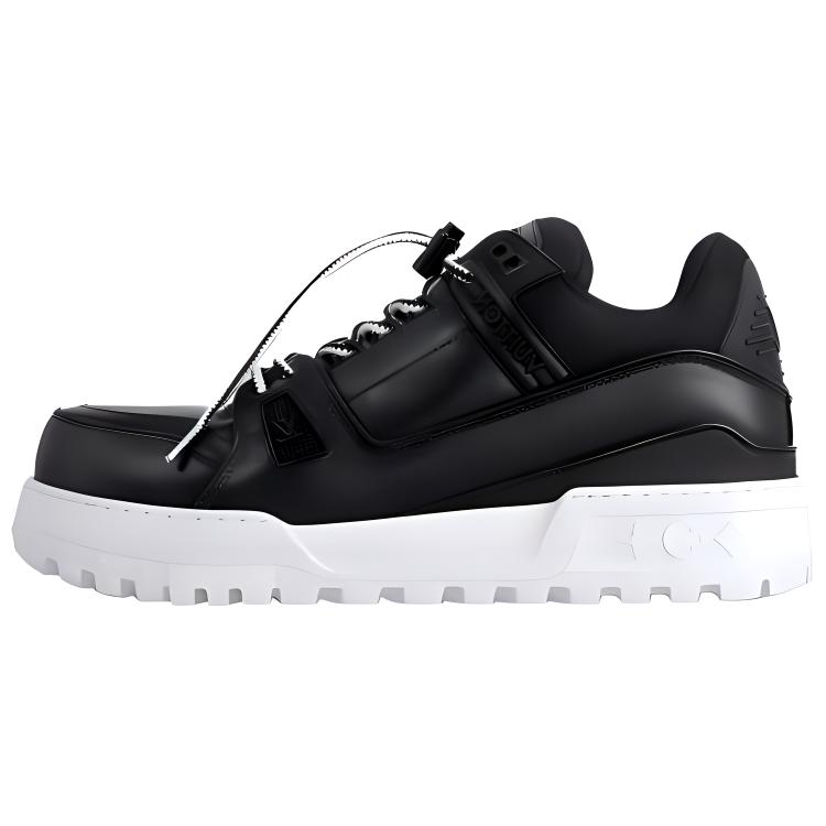 Кроссовки Trainer Maxi Low-Top, унисекс, черные LOUIS VUITTON, Black