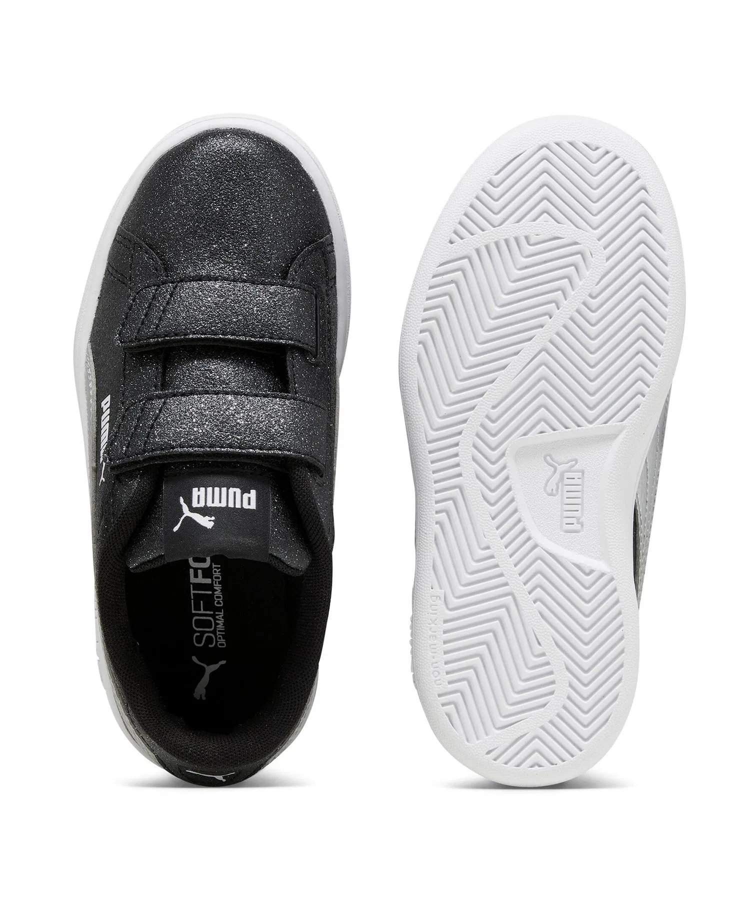 Детские кроссовки Puma Smash 3.0 Glitzgram V PS — фото 4