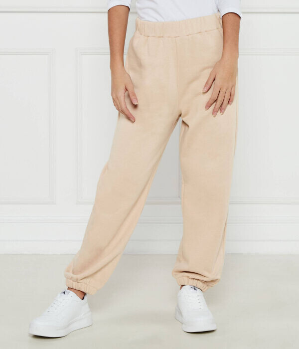 

Штаны спортивные Patrizia Pepe Loose Fit, бежевый