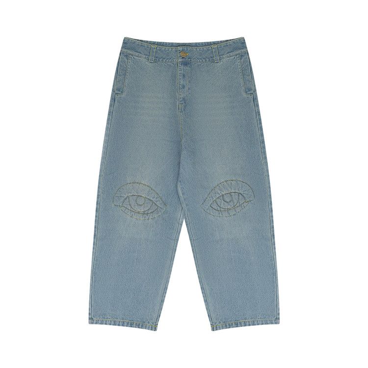 

Джинсы HOUSE OF ERRORS Eye Pad Straight Fit Jeans, Blue