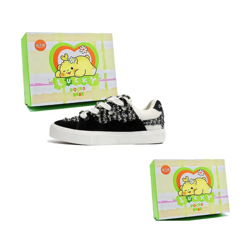 

Budding Bear Устойчивые к истиранию дышащие нескользящие низкие скейтерские кроссовки для увеличения роста унисекс черный клетчатый, цвет Black Plaid