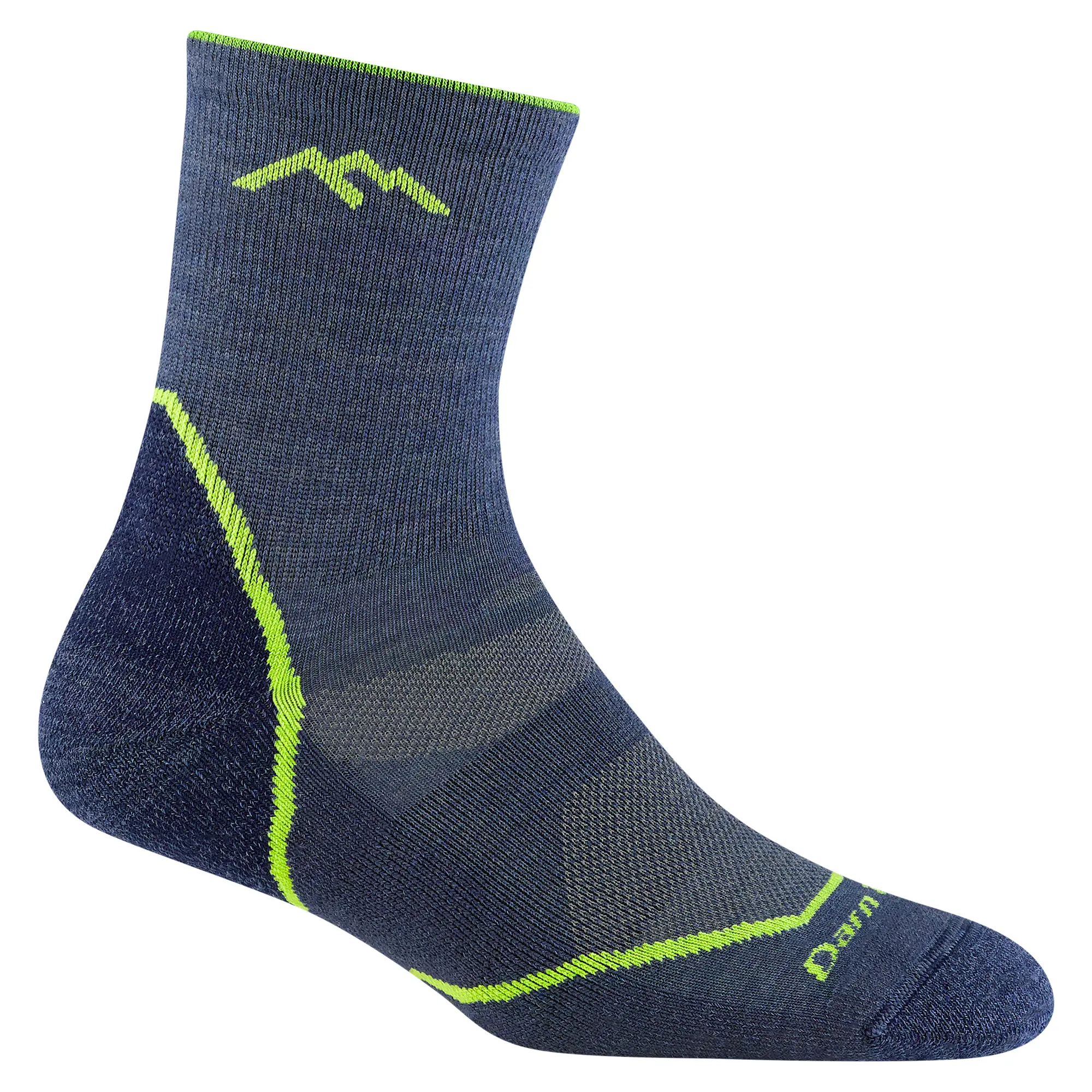 

Детские легкие походные носки Light Hiker Micro Crew. Darn Tough Vermont, Denim