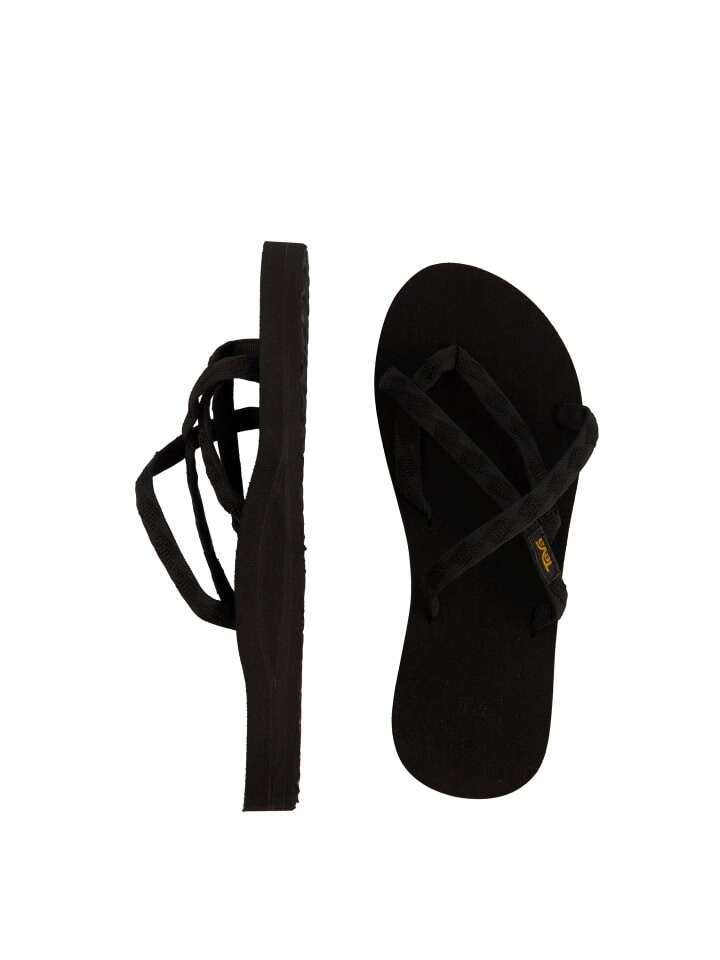 Походные сандалии Teva Zehentrenner Sandale Olowahu, цвет Mix B Black On Black — фото 4