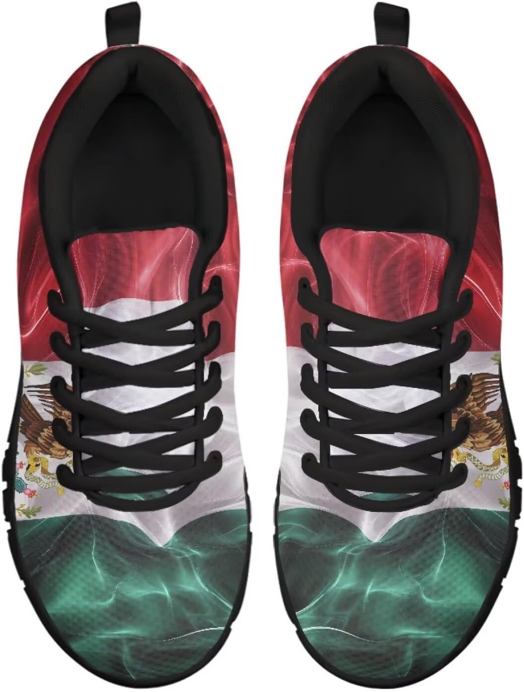 

Женские и мужские беговые кроссовки, легкие кроссовки-тренеры для занятий в зале, спорт, теннис, бег, походы Getelinseng, Mexican Flag Eagle