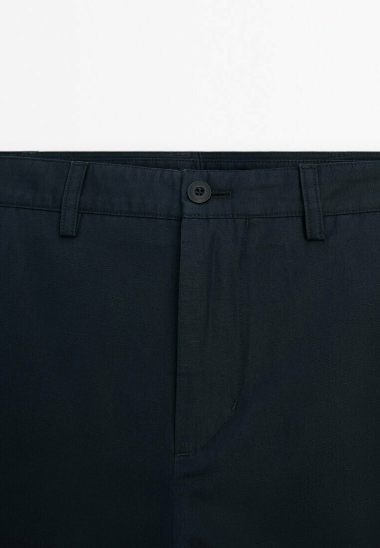 

Чино Tapered Fit Massimo Dutti, темно-синий