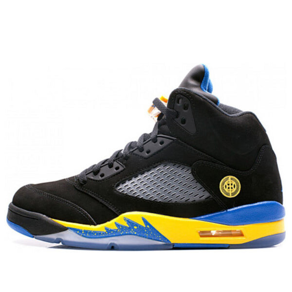 

Кроссовки 5 retro 'shanghai shen' Air Jordan, черный