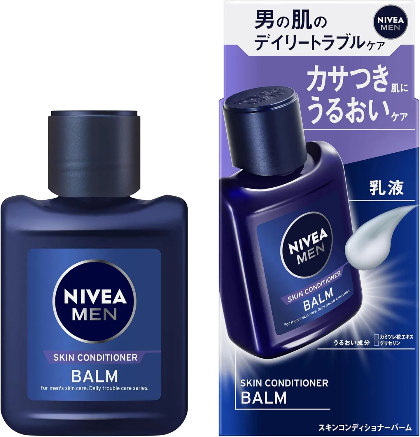 Лосьон Nivea — Для лица Men Skin Conditioner Balm для сухой кожи, 110 мл