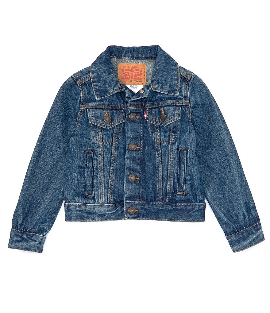 

Джинсовая куртка Levi's Little Boys 2T-7, синий