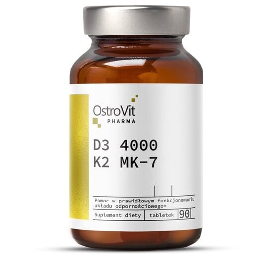 

OstroVit, Фарма Д3 4000+К2 МК-7 90 таб Витамины