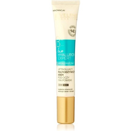 

Bio Hyaluron Expert крем для глаз 20 мл золотой (с винтом), Eveline Cosmetics