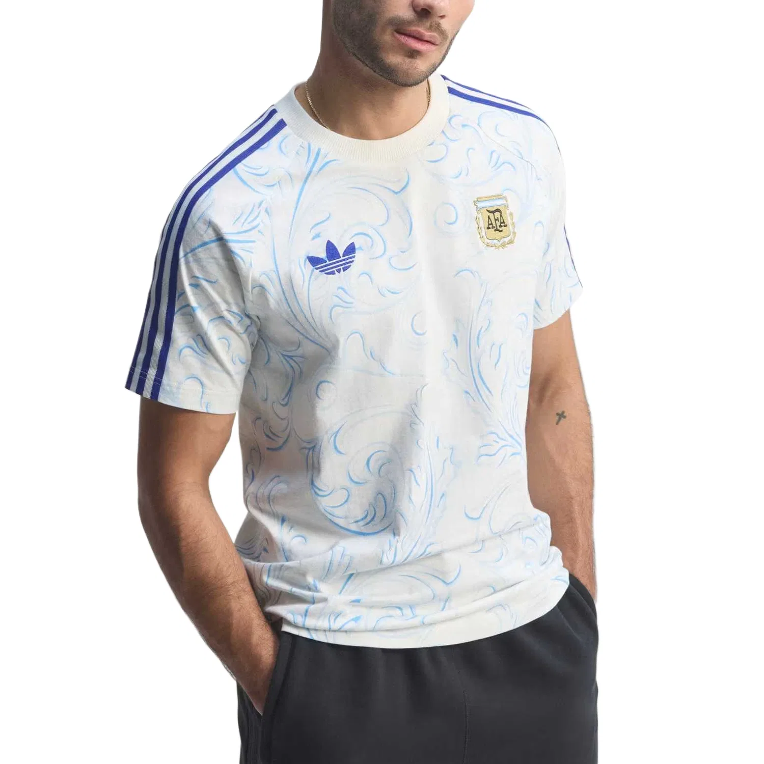 Футболка мужская Adidas Originals Ecru — фото 3