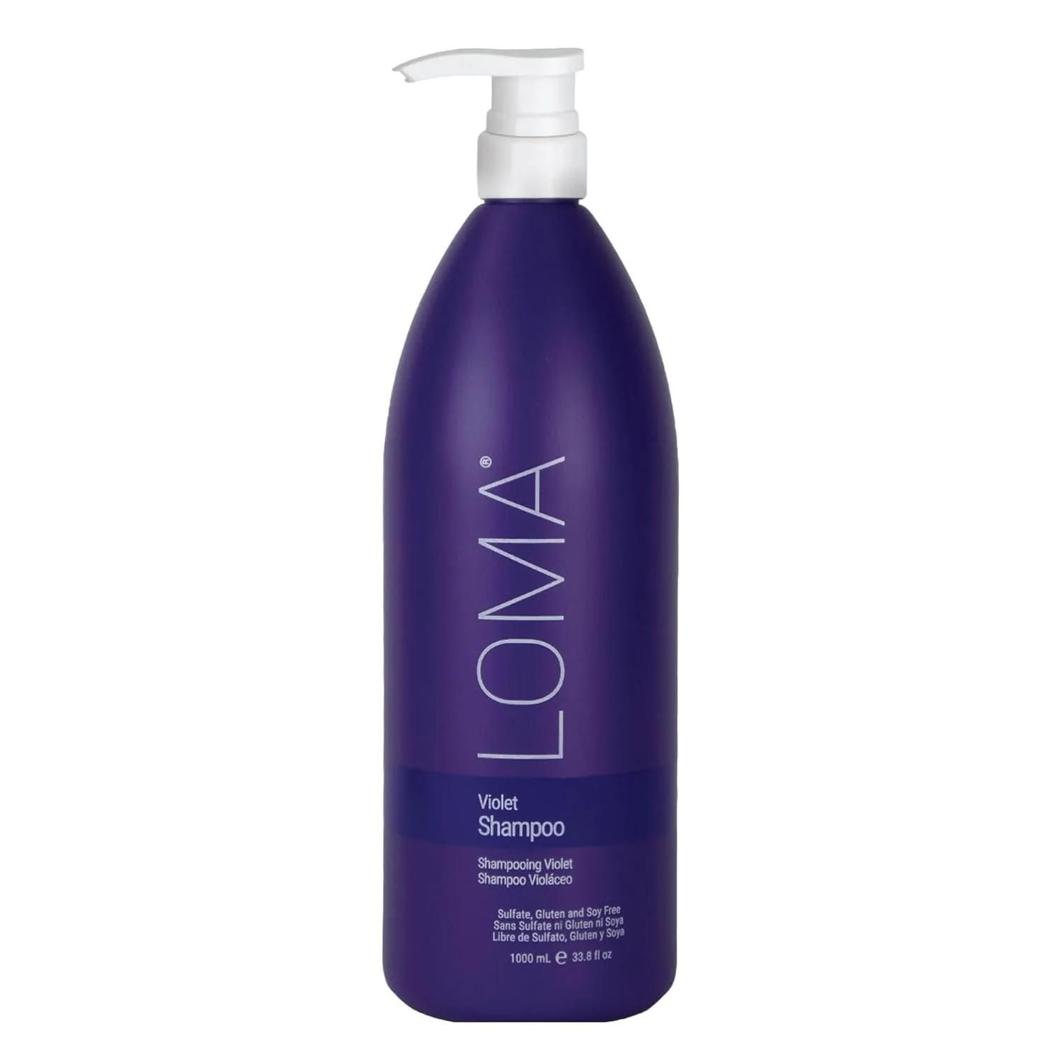 Шампунь Loma Hair Care Violet, аромат ванили и красного апельсина, 950 мл.