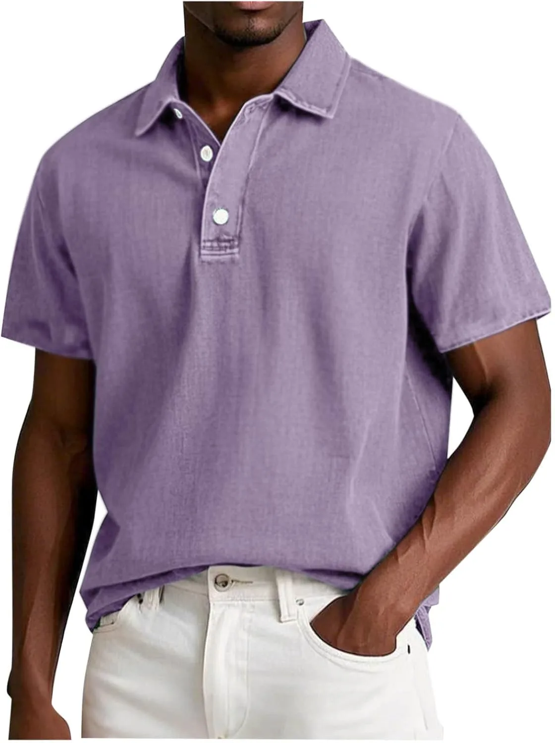 

Мужская повседневная рубашка для гольфа с коротким рукавом